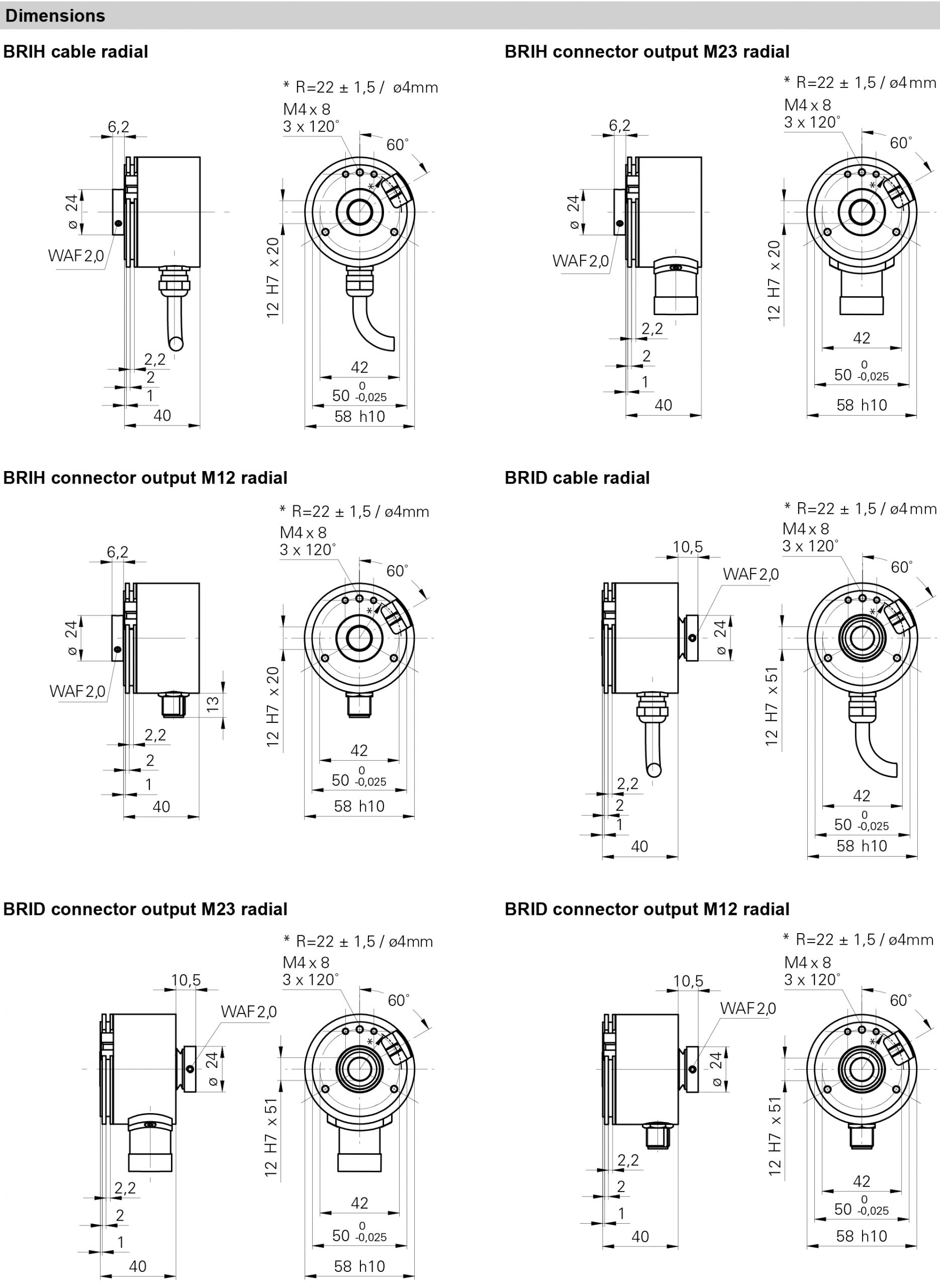 انکودر انکودر BRID 58S
