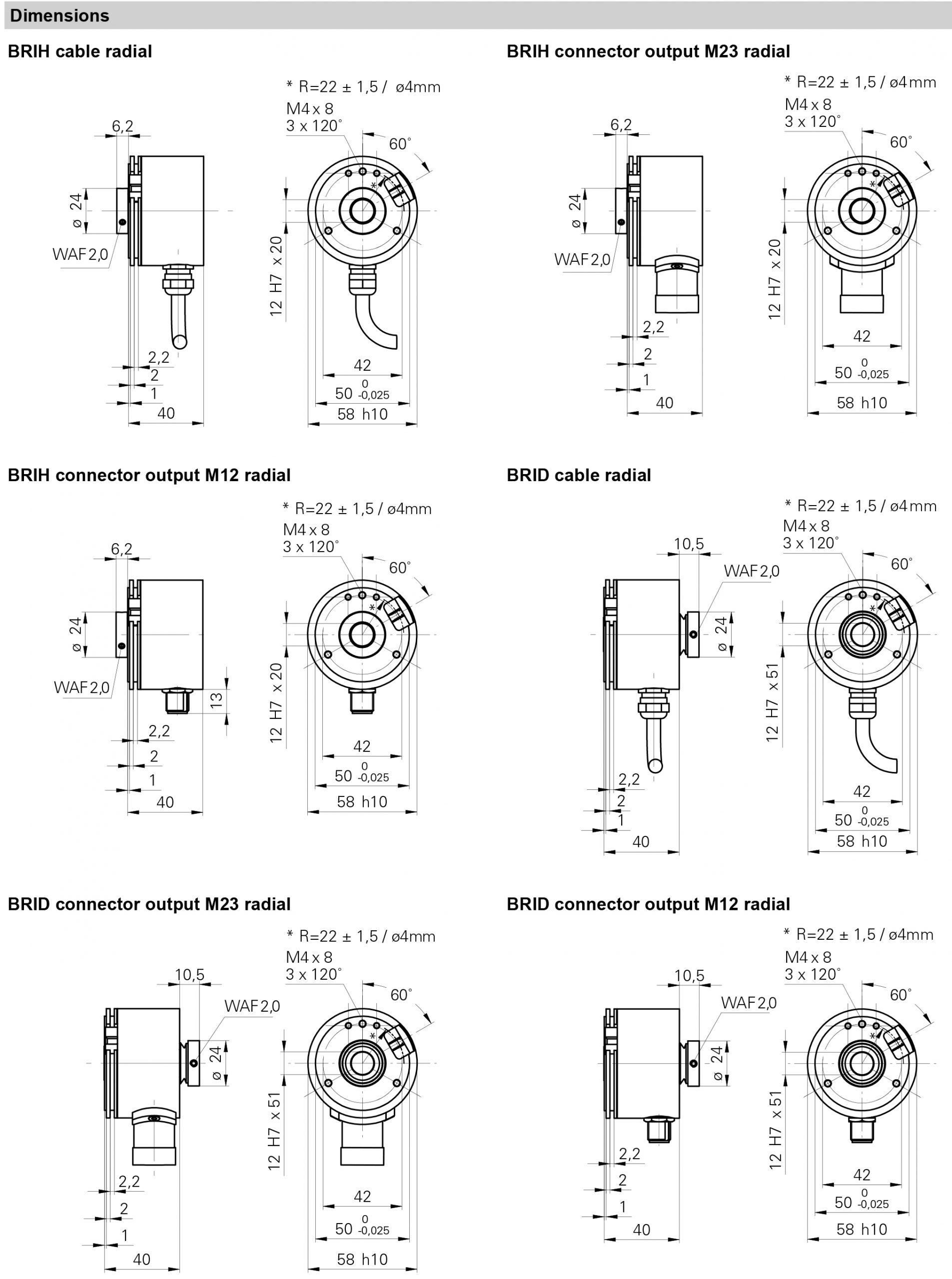 انکودر انکودر BRIH 58S