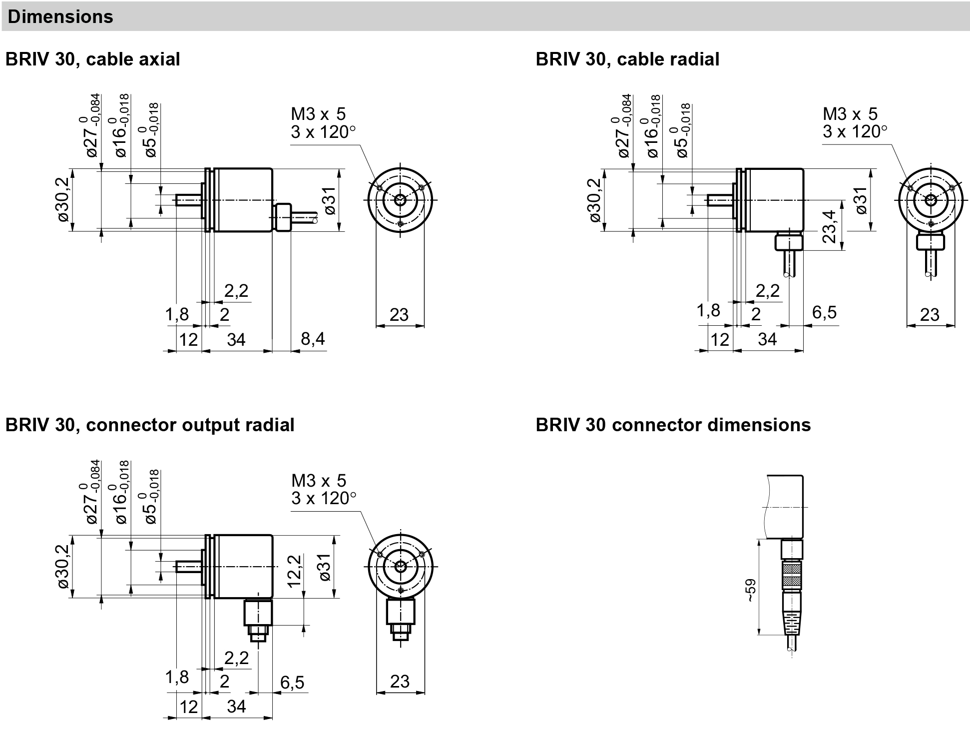 انکودر BRIV 30