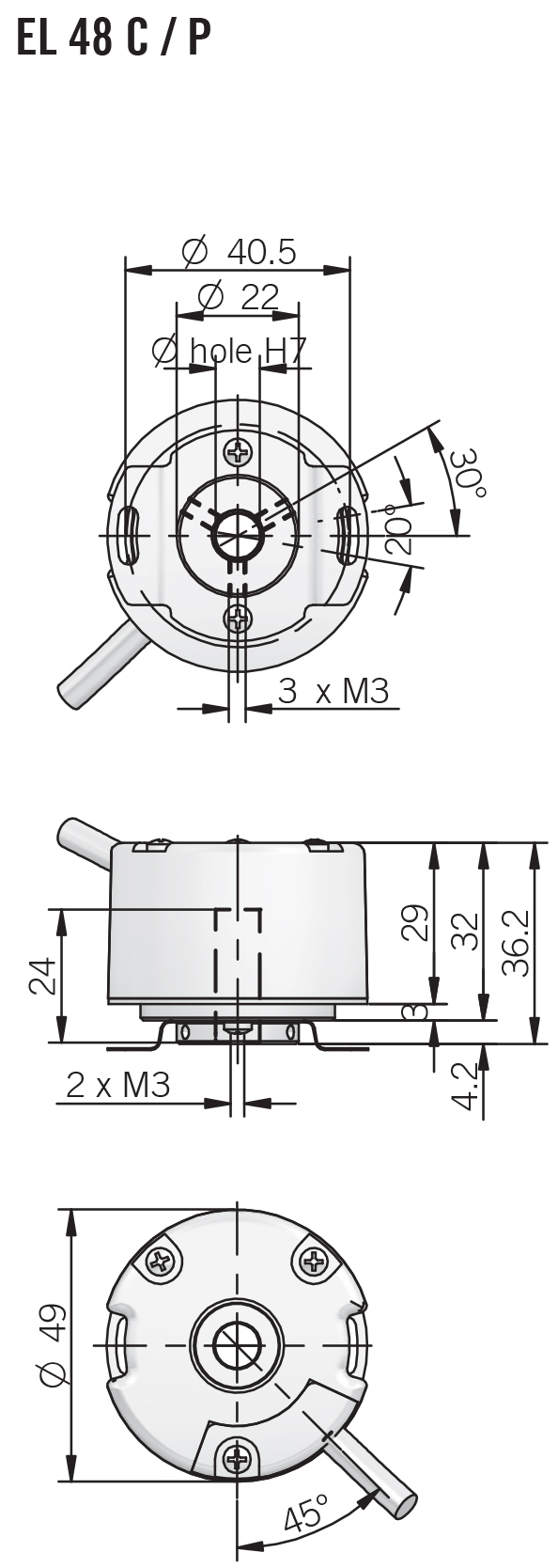 EL 48 C / P شماتیک EL 48 C / P