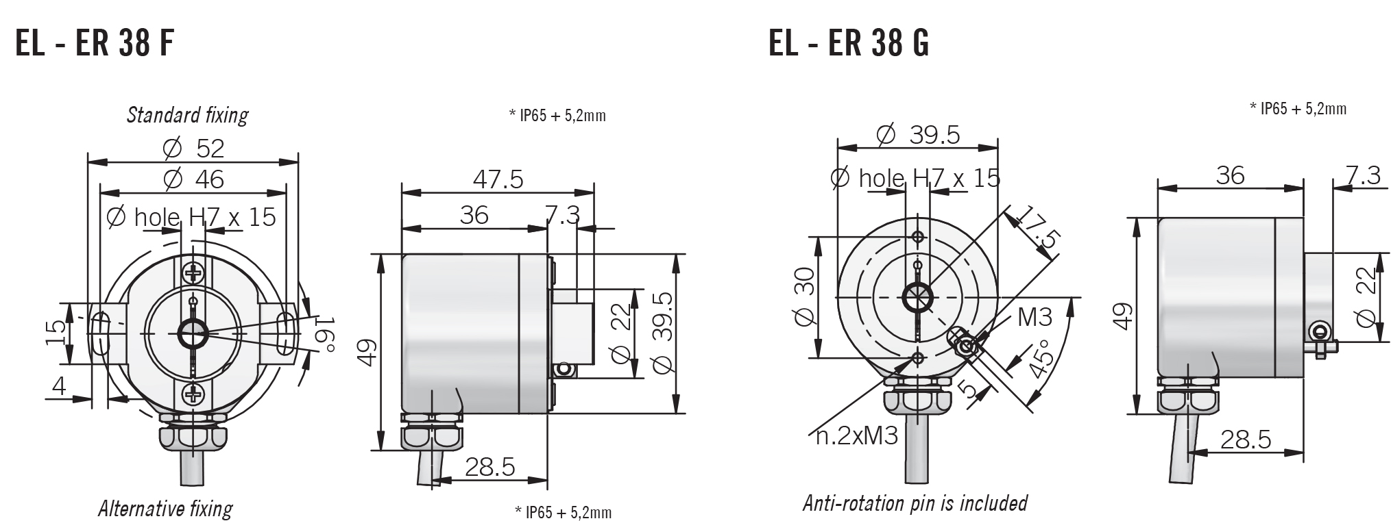 ER 38 F / G شماتیک ER 38 F / G