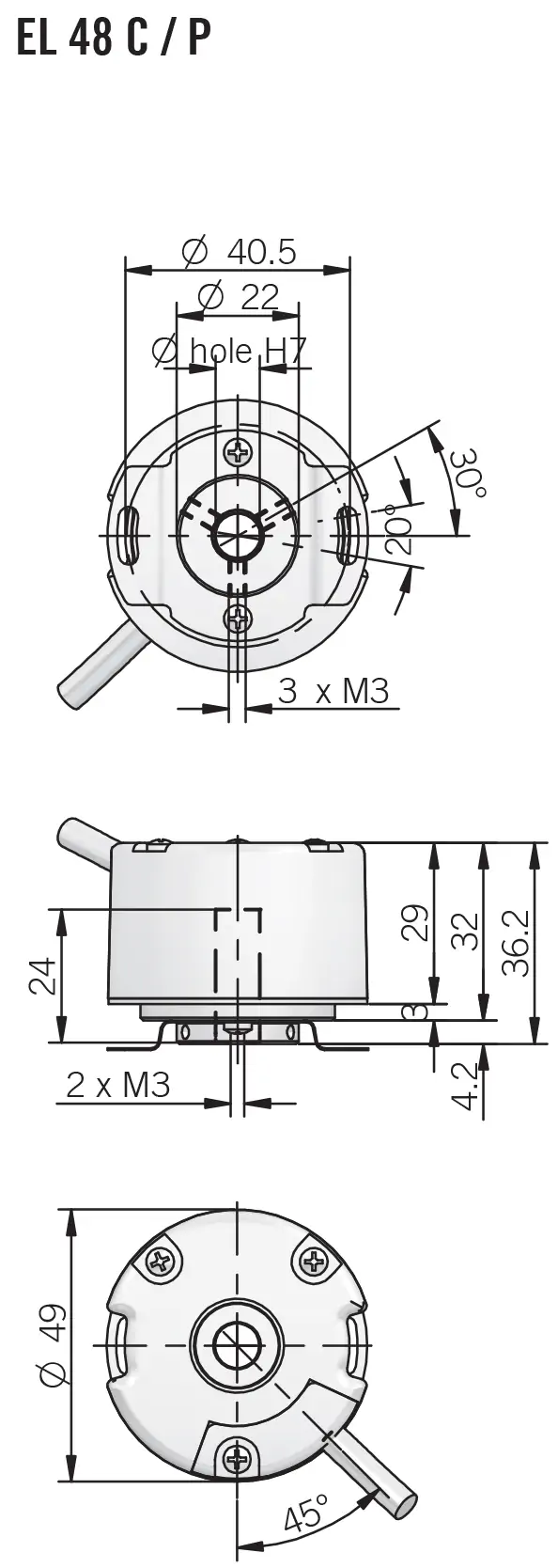EL 48 C / P شماتیک EL 48 C / P