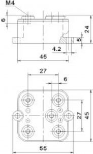 شماتیک پل دیود سه فاز SKD 30